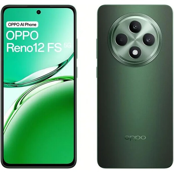 OPPO Reno12 FS 5G Černá/Zelená