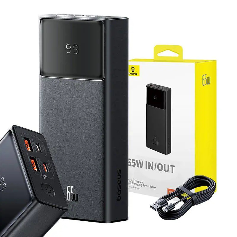 Baseus Star-Lord 20000mAh černá Černá