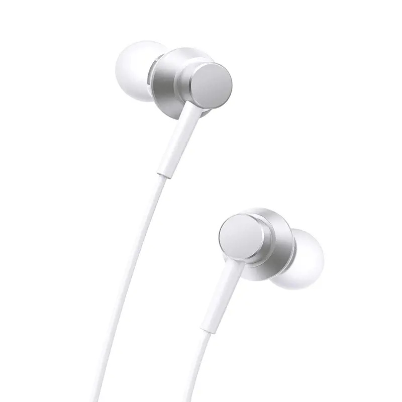 Baseus Encok HZ11 3,5mm sluchátka s mikrofonem bílá Bílá