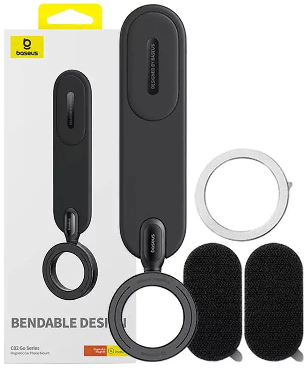Baseus Go C02 držák do auta s magnetem na palubní desku černý