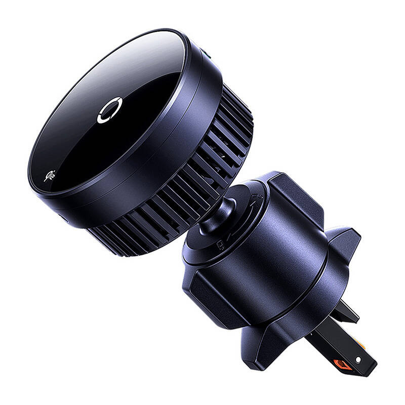 Baseus MagPro Magnetický Držák s Bezdrátovým Nabíjením 15W Black