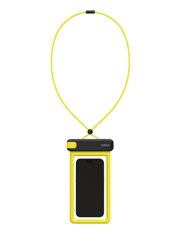 Baseus Vodotěsné pouzdro na telefon DeepDive černé Černá