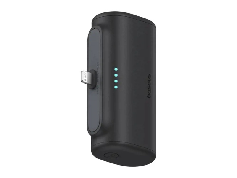 Baseus Compact IP powerbanka 5000mAh 20W s konktorem Lightning černá Černá