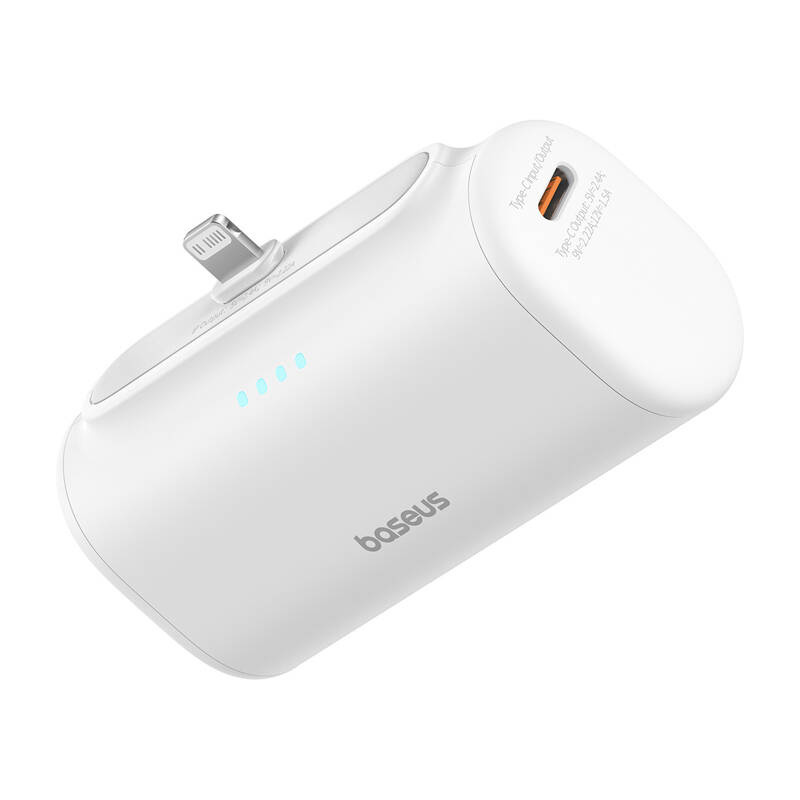 Baseus Compact powerbanka 5000mAh bílá Bílá
