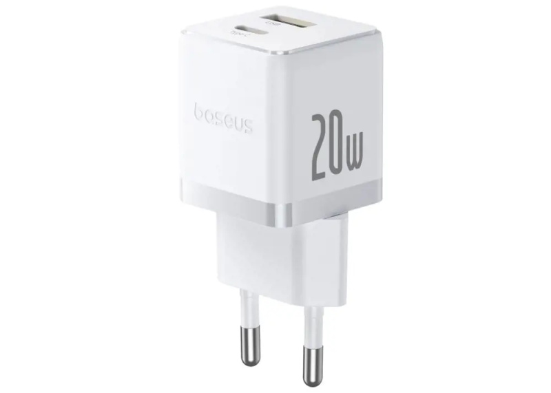 Baseus Palm 20W nabíječka do sítě bílá Bílá