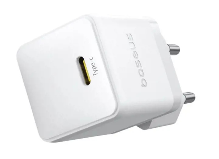 Baseus Palm 20W nabíječka do sítě bílá Bílá