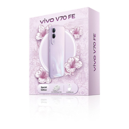 Vivo V70 FE 8/256GB fialový + sada příslušenství