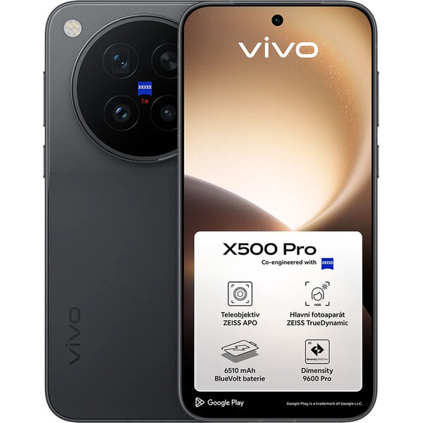 VIVO X500 Pro 12GB/256GB černý