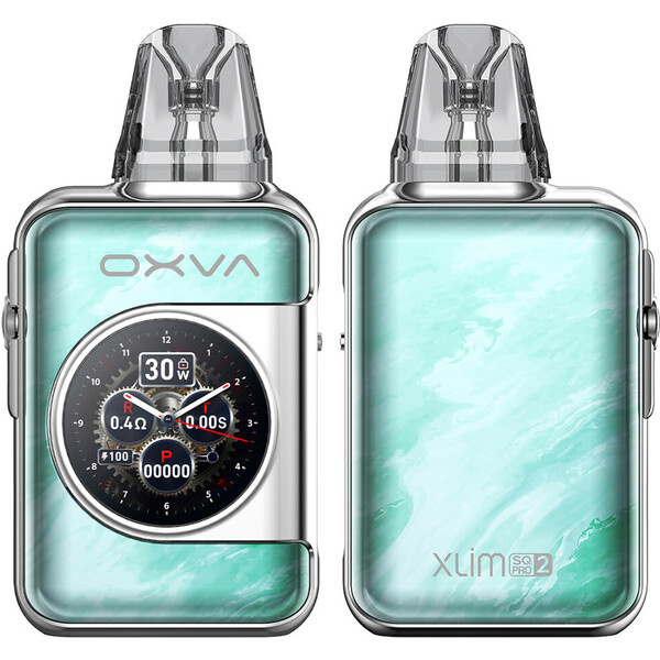 OXVA Xlim SQ Pro 2 Pod Kit Celadon Marble Tyrkysová