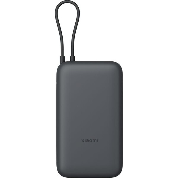 Xiaomi 22.5W Power Bank 20000mAh (Integrated Cable) GL Dark Gray Tmavě šedá