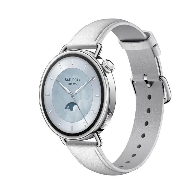 Xiaomi Watch S4 41mm bílé Stříbrná