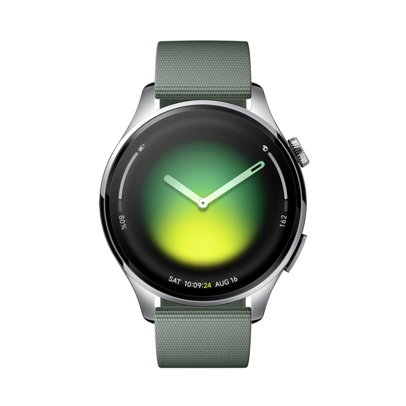 Xiaomi Watch 5 chytré hodinky zelené Stříbrná