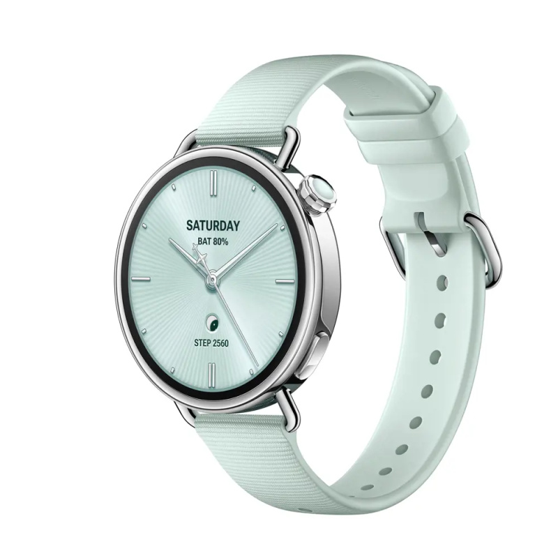 Xiaomi Watch S4 41mm zelené Stříbrná