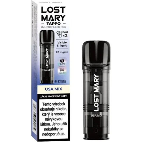 Lost Mary TAPPO předplněná kapsle USA Mix 1ks 17mg