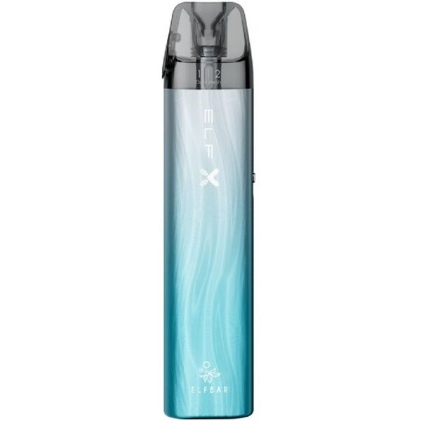 ElfBar ELFX Pod elektronická cigareta 1000mAh Silver Blue
