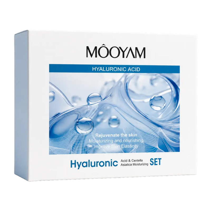Mooyam Dárková hydratační sada na pleť Hyaluronic Acid Asiatica