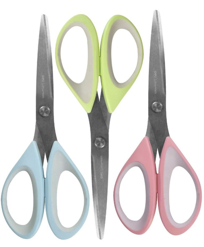 Nůžky 175mm eco LONGREEN DELI EM640 mix DELI GROUP CO., LTD.