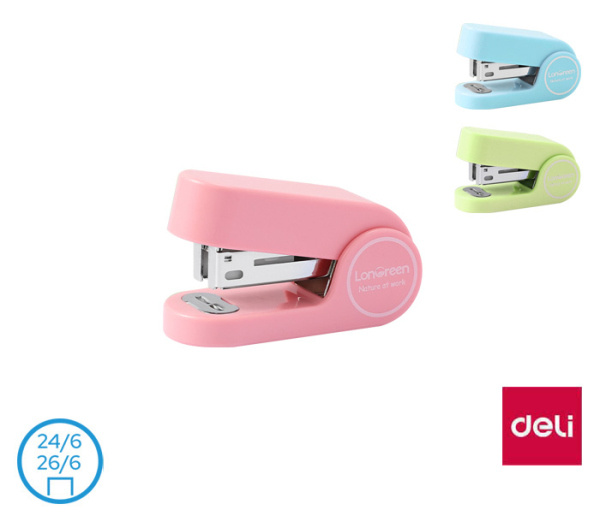 Sešívačka mini eco DELI EM413 mix DELI GROUP CO., LTD.