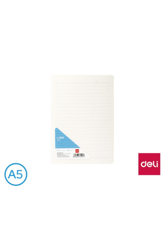 Sešit A5 linka 40l DELI EN502 DELI GROUP CO., LTD.