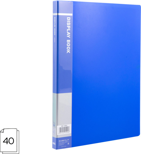 Katalogová kniha 40l DELI E38147-BL-EG modrá Deli Egypt Manufacturing Co., Ltd