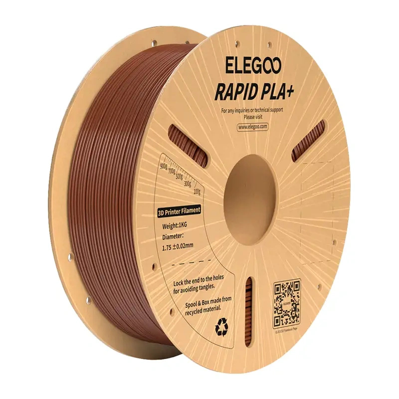 Elegoo rapid PLA+ filament hnědý 1 kg 1,75 mm