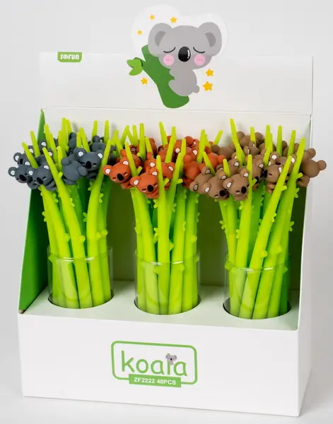 Pero gelové Silky - Koala mix