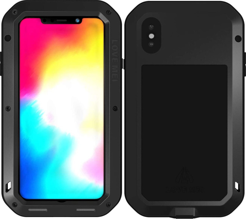 Love Mei Ochranný kryt pro iPhone XS - LOVE MEI, POWERFUL BLACK