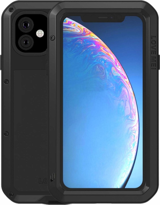 Love Mei Ochranný kryt na iPhone 11 Pro MAX - LOVE MEI, Powerful Black
