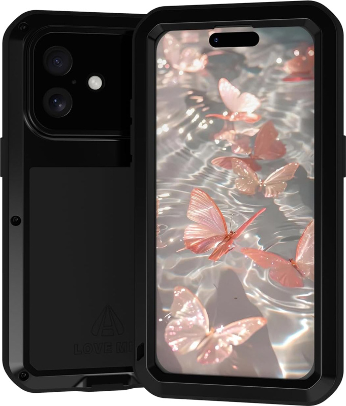 Love Mei Ochranný kryt na iPhone 17 - LOVE MEI, Powerful Black