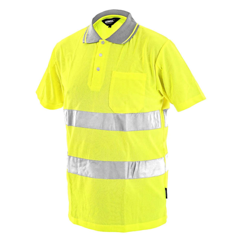 Výstražná polokošile Dover žlutá 2XL