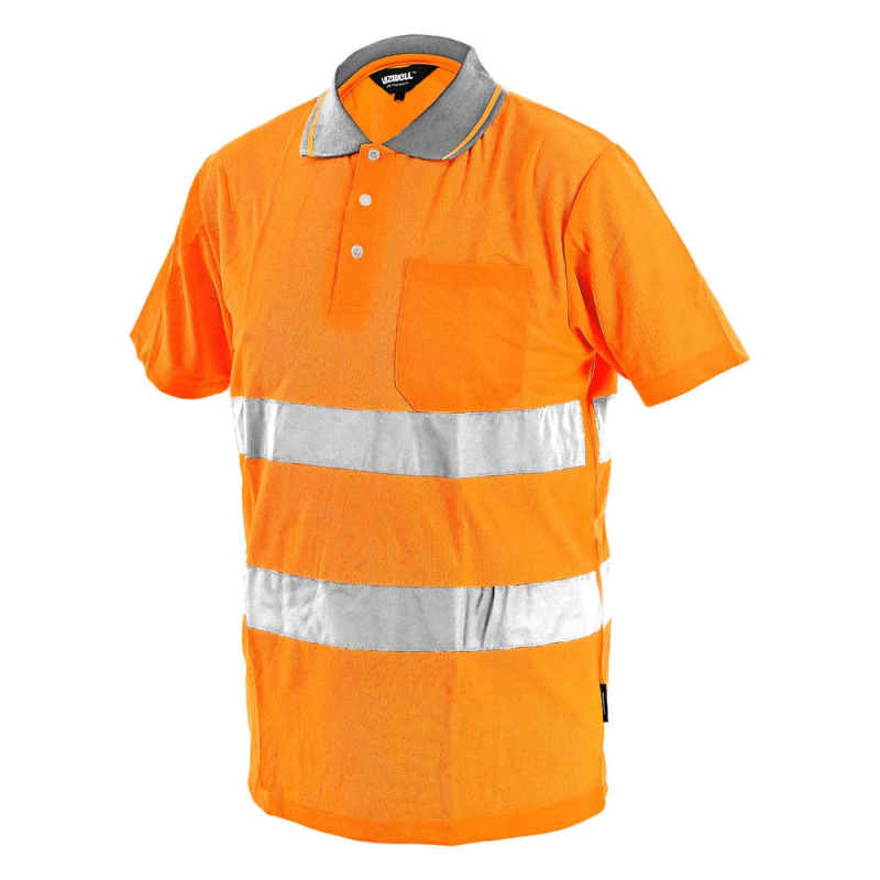 Výstražná polokošile Dover oranžová M
