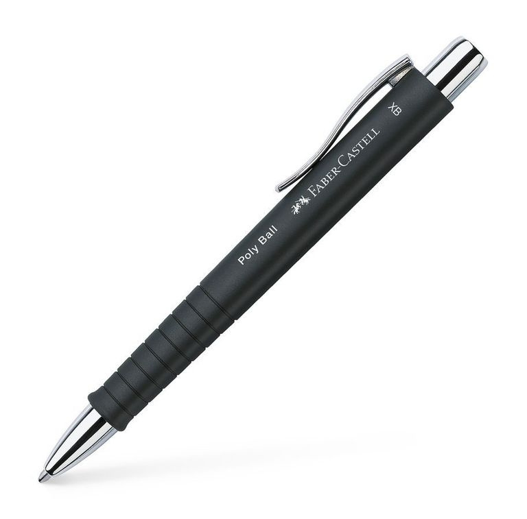 Kuličková tužka Faber Castell Poly Ball XB černé Faber-Castell