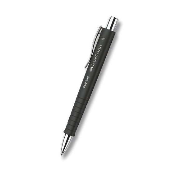Kuličková tužka Faber Castell Poly Ball XB černé Faber-Castell