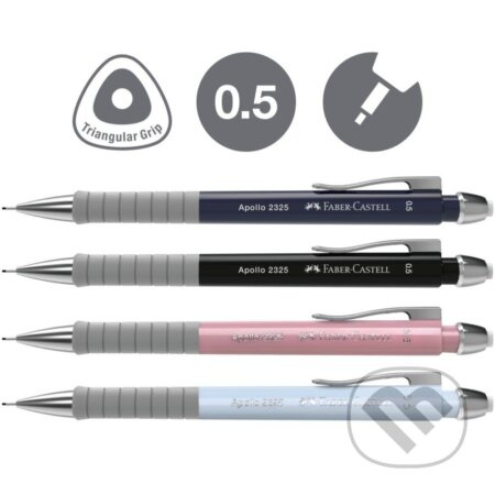 Mechanická tužka Faber Castell Apollo 0 5 mm tmavě modrá Faber-Castell