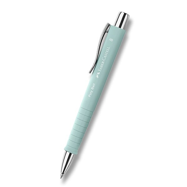 Kuličkové pero Faber-Castell Poly Ball XB, výběr barev pastelová modrá Faber-Castell