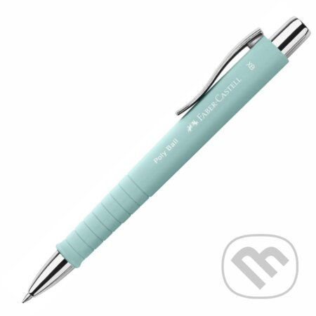 Kuličkové pero Faber-Castell Poly Ball XB, výběr barev pastelová modrá Faber-Castell