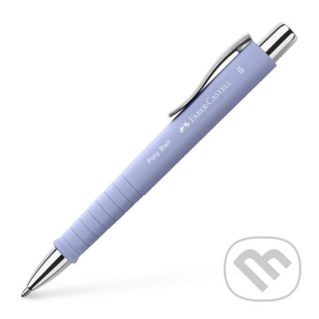 Kuličkové pero Faber-Castell Poly Ball Silver XB, výběr barev Pale Iris Faber-Castell