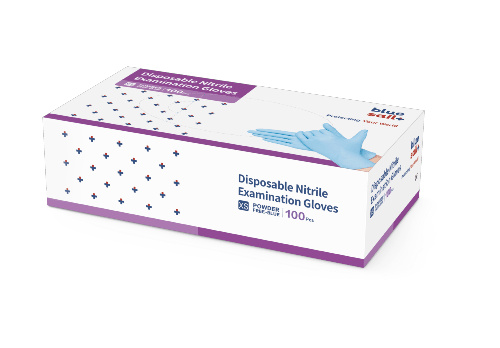 Hartmann Nitrilové rukavice Blue Sail Nitrile - Hartmann, velikost S,M,L,XL -  100ks Velikost: M