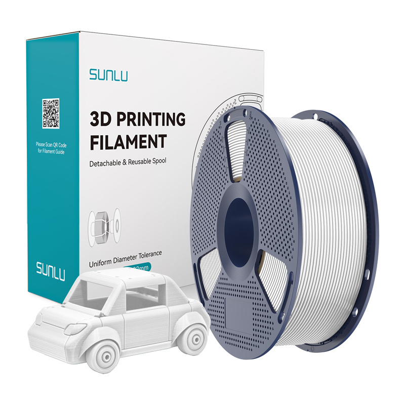 Filament Sunlu PETG bílý