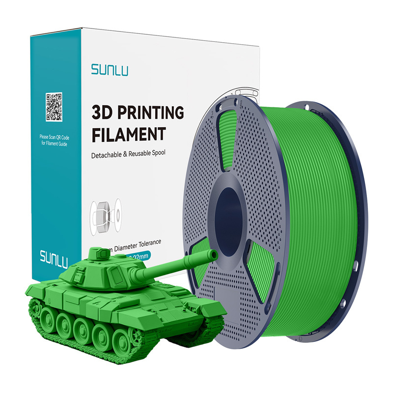 Filament Sunlu PLA+ High-Speed zelený