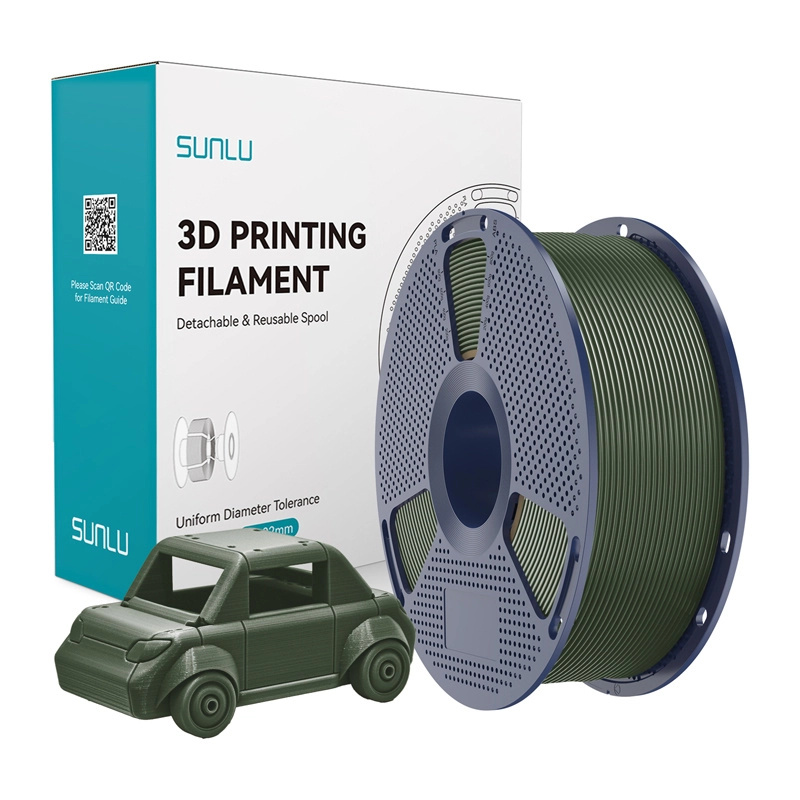 Sunlu PETG filament olivový