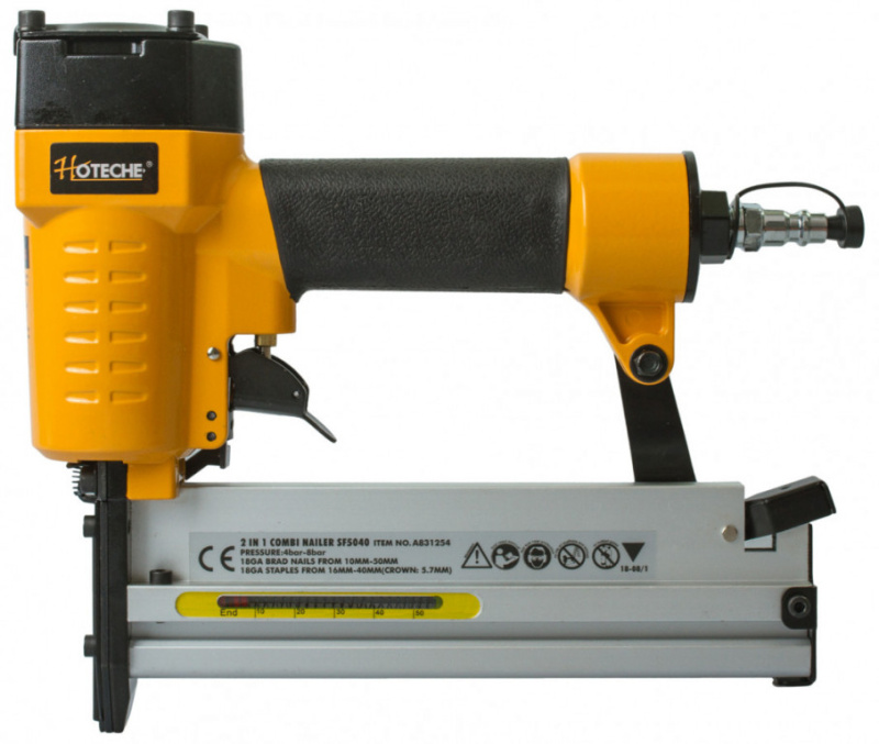 Pneumatická sponkovačka / hřebíkovačka, 2v1 - HTA831254