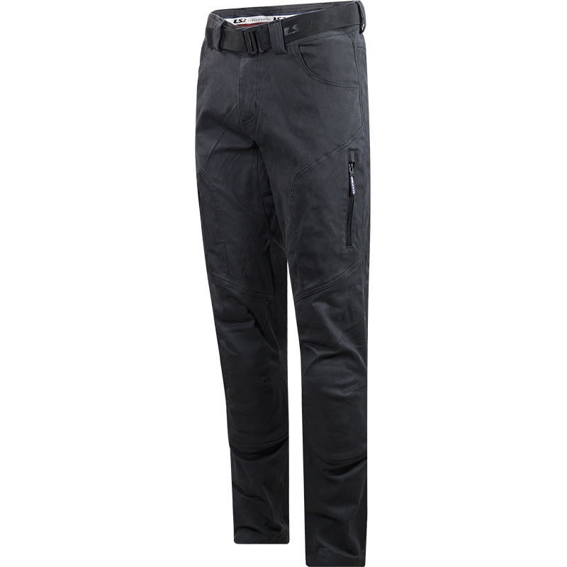 Pánské moto kalhoty LS2 Straight Dark Grey tmavě šedá M