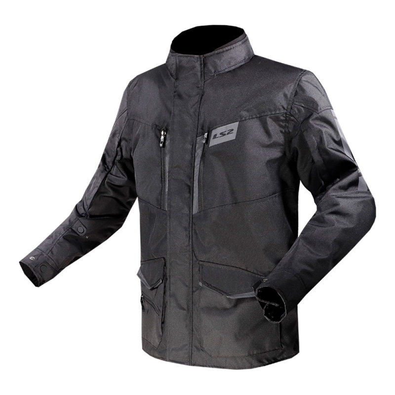 Pánská moto bunda LS2 Metropolis EVO Black černá 3XL