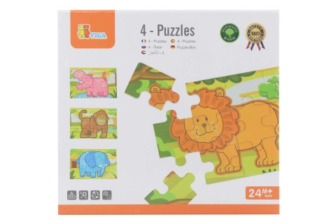 Viga puzzle džungle