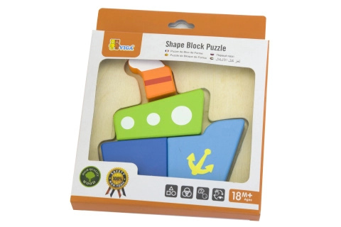 Viga puzzle loď