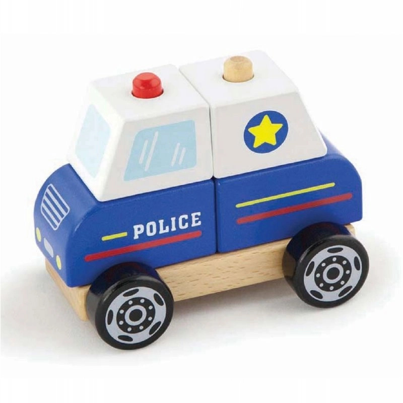 VIGA dřevěná skládačka Policie