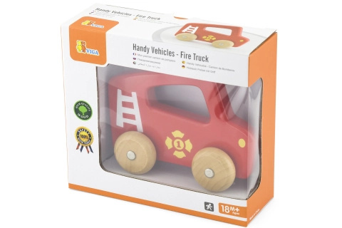 Lamps Dřevěné hasičské auto