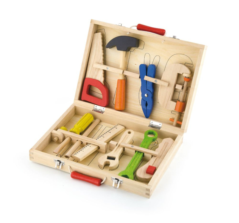 Viga dřevěné nářadí v kufříku