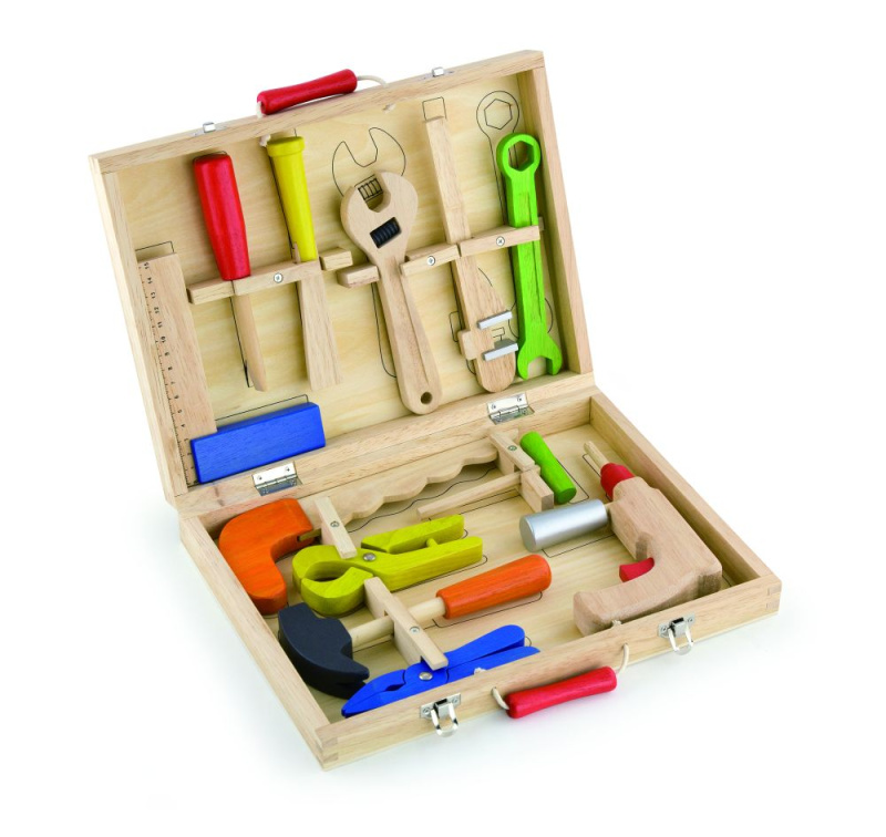 Viga dřevěné nářadí v kufříku